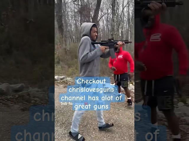 part 2 #gflex chris loves guns video #trigger #funny #shoot