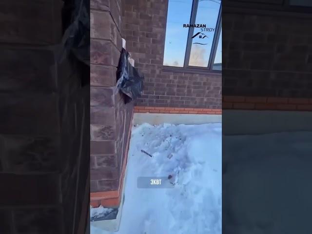 Приехали на объект для проверки процесса #домчастный #строимдомказань #рамазанстройказань