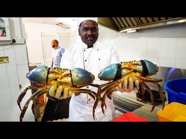 Food in Sri Lanka - 1.5 KG MONSTER Crab Curry (Family Recipe) in Colombo, Sri Lanka!