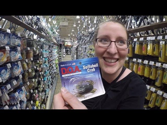 $50 Fishing Gear Challenge - My wife gets to pick all the gear!!!!