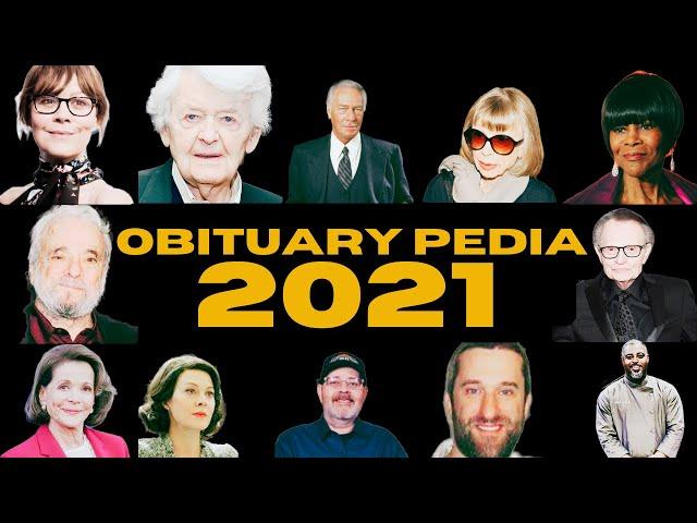 Hollywood Celebrities Who Passed Away in 2021 - Obituary Pedia 2021