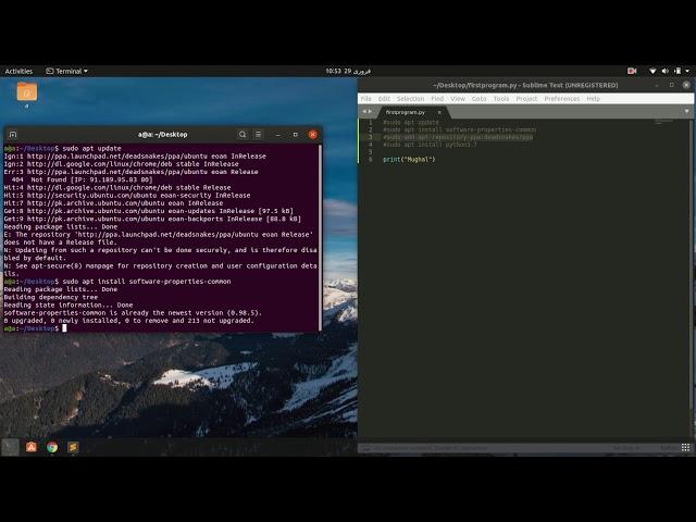 How to Install Python on Ubuntu  | [CodeWithMJ]