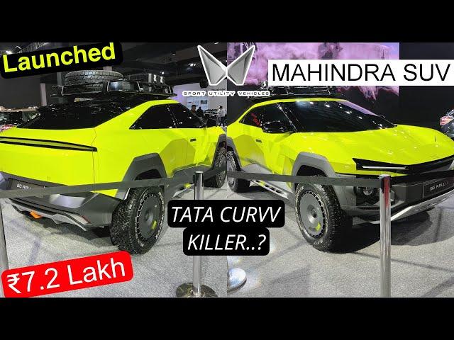 Mahindra Launched New Electric ️ Coupe SUV | ₹ 7.2 Lakh ~ Better Than Tata Curvv - Full Review