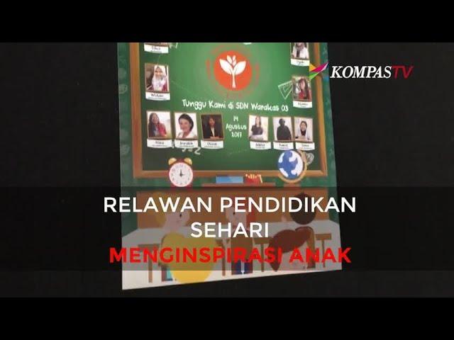 Relawan Pendidikan Sehari Menginspirasi Anak