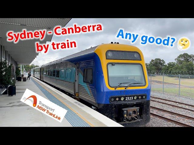 Sydney to Canberra by train | Xplorer First Class review