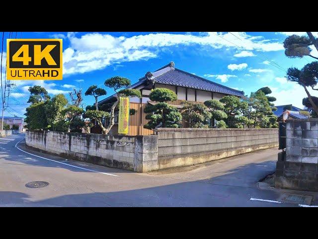 4K IBARAKI JAPAN - Japanese countryside house Ibaraki Japan walking tour | Japan Travel