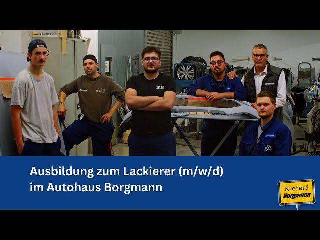 Ausbildung zum Lackierer (w/m/d) im Autohaus Borgmann