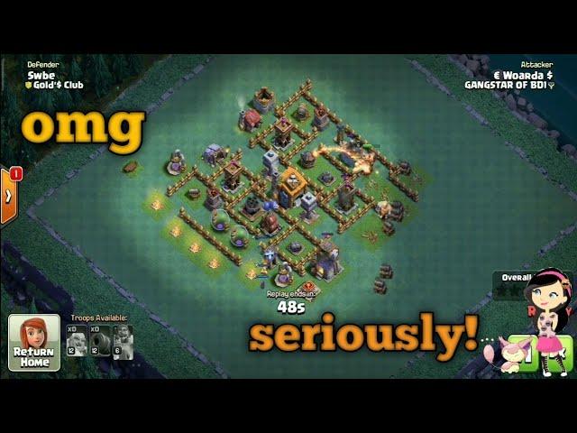 OMG..! || 2 lvl up attack || Builder Base || Skitty Gaming || clash of clans...