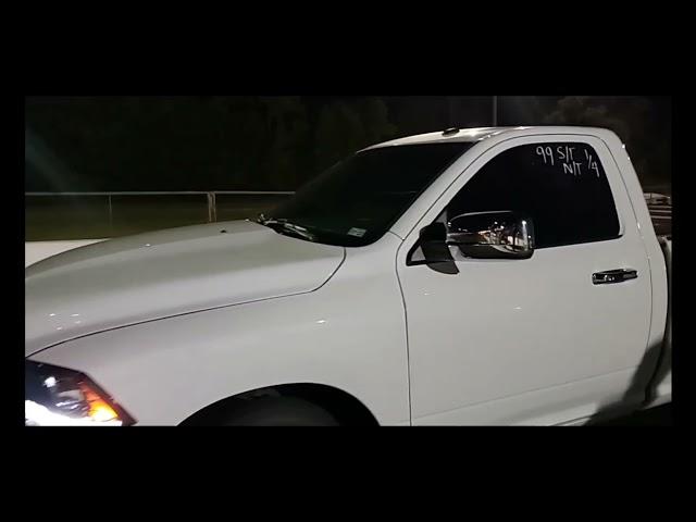 Nitrous/Procharged Ram 1500 1/4 mile personal best