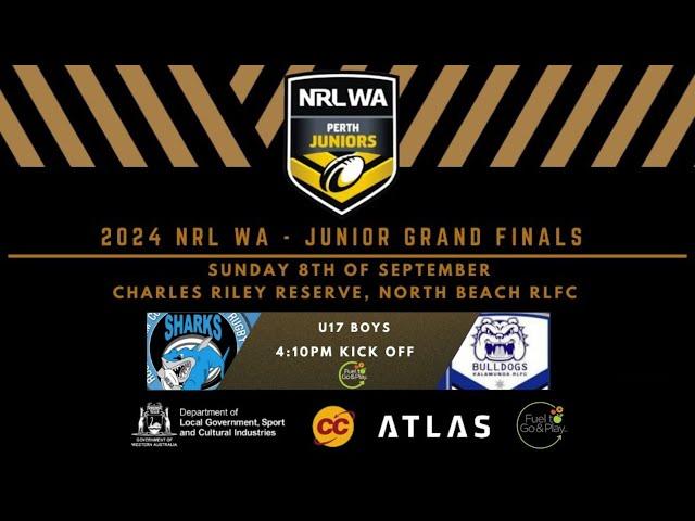 2024 NRL WA Junior Grand Final - U17 Boys Sharks v Bulldogs