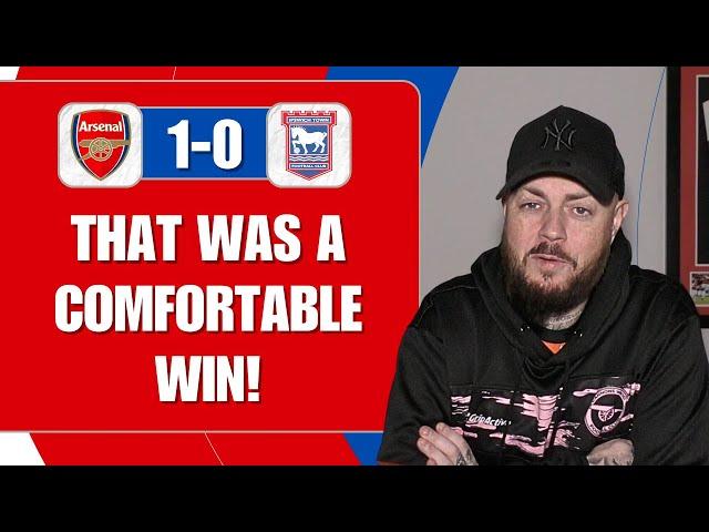 All I Care About Is Winning | Arsenal 1-0 Ipswich | Match Reaction