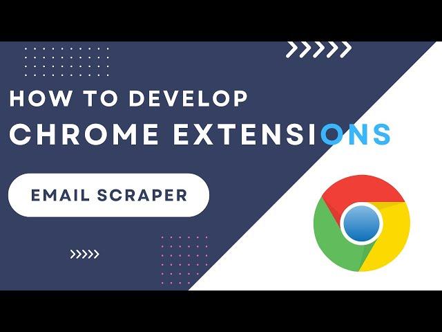 How to develop a Chrome Extension to Scrape Emails ? | Chrome Extension Tutorial