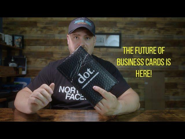 Dot E Business Cards Unboxing and Set Up