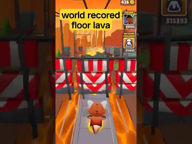 Subway Surfers No floor Challenge - Red Panda  #subwaysurfers #gaming #subwaysurface #sohail