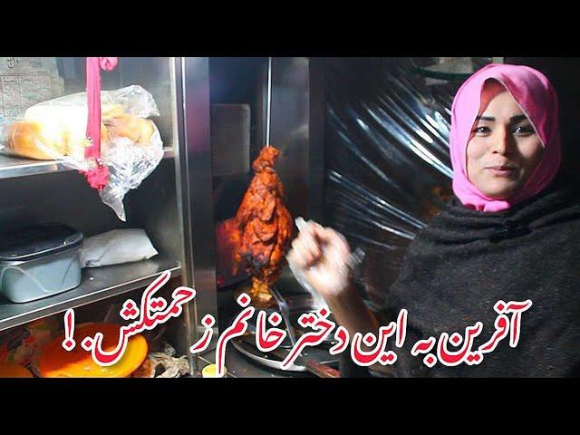 Shawarma stall by husband & wife | Street Food | Hazara Town (Hasnain Mohseni)