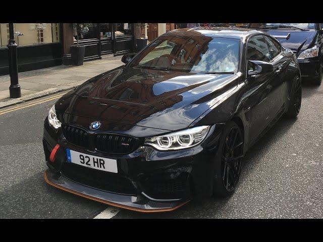 BMW M4 GTS startup and acceleration