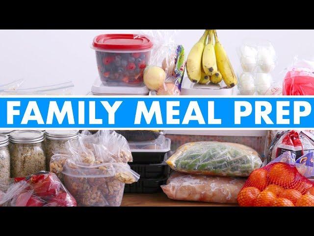 Healthy Family Meal Prep for the Week! - Mind Over Munch