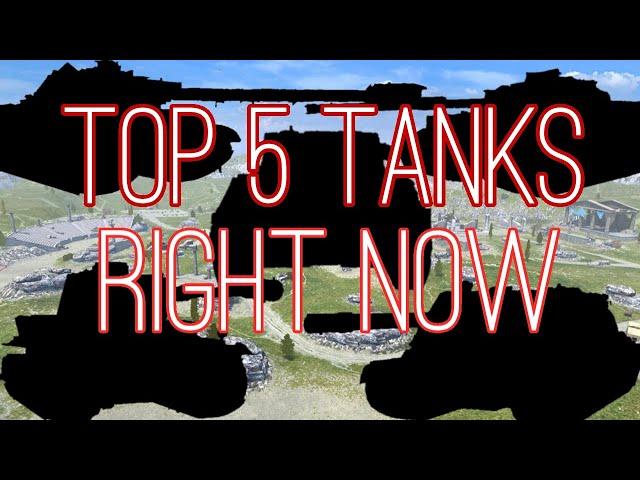 TOP 5 Tanks in Blitz right NOW