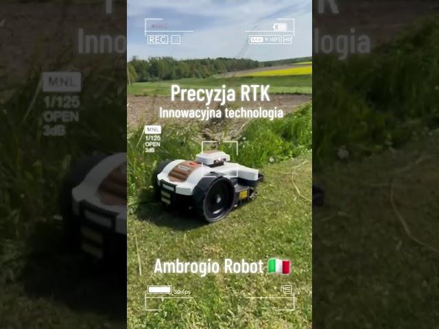 Ambrogio Robot precyzja RTK