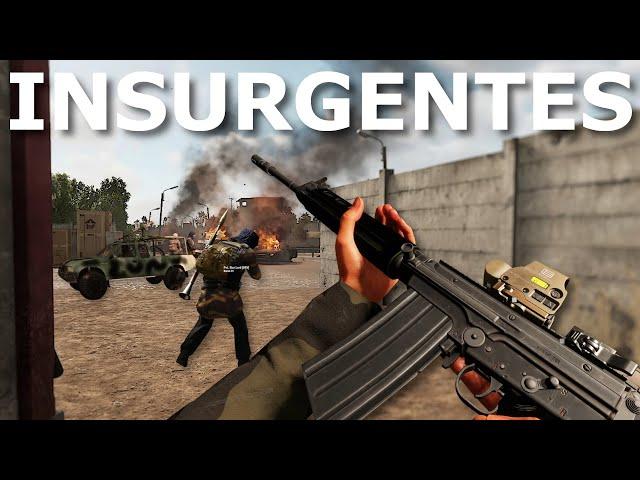 INSURGENTES EMBOSCANDO OS VEÍCULOS AMERICANOS NO DESERTO (ARMA REFORGER)