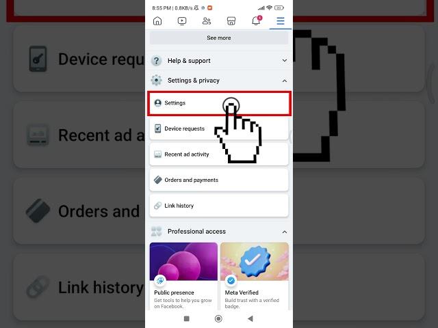 How to temporarily deactivate Facebook account 2024 #shorts