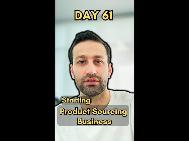 Day 61 of Starting Product Sourcing Business | Sourcing Products from China #business #sellonamazon