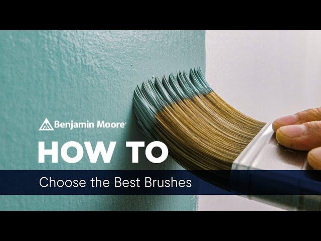 How to Choose the Best Paintbrush for Interior Projects | Benjamin Moore