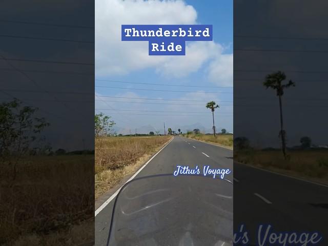 The Road Never Ends  Thunderbird Ride  #jithusvoyage #longride #travel #thunderbird #riderlife