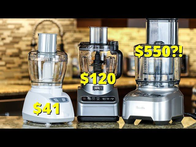 $550 Breville vs $120 Ninja vs $41 Black+Decker | Food Processor Comparison