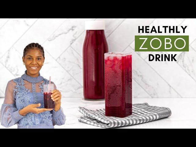 HOW TO MAKE HEALTHY ZOBO DRINK RECIPE| ZOBOLO| HIBISCUS DRINK |BISSAP DRINK| MY SPECIAL ZOBO RECIPE