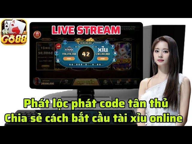 Go88 (2024) | Live chia sẻ nhận lộc Go88, 68GB - Chia sẻ cách bắt cầu tài xỉu online (2024)