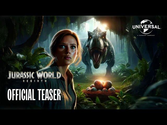 JURASSIC WORLD 4: REBIRTH – Official Teaser Trailer (2025) Scarlett Johansson