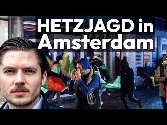 HETZJAGD in Amsterdam! Muslime machen Jagd auf Juden