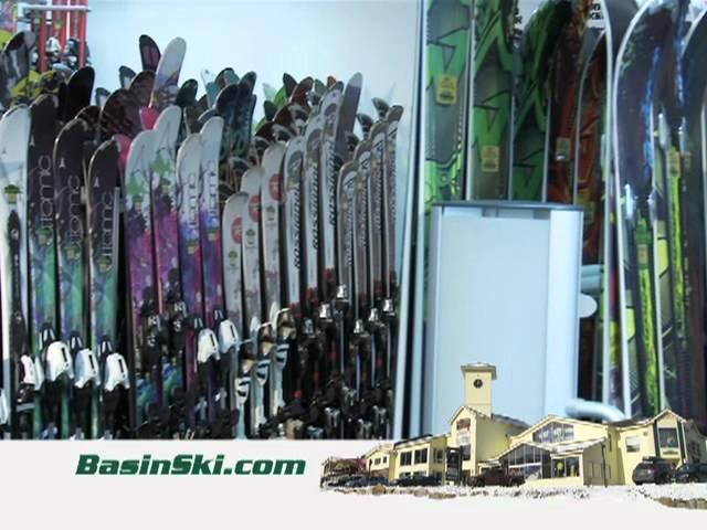 Ski Rentals and Demo Equipment at Basin Sports