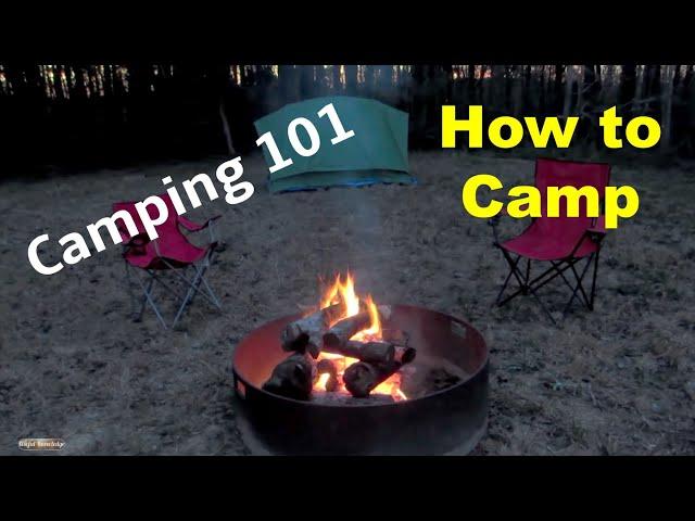 Camping 101 for Beginners | Useful Knowledge