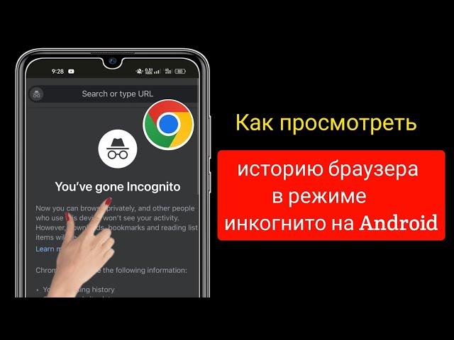 Как посмотреть историю браузера в режиме инкогнито в Android (2023) |