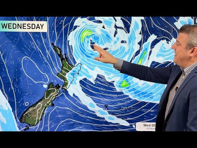 Low pressure to affect NZ all week