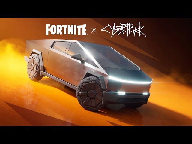 Zwiastun Tesla Cybertruck w Fortnite