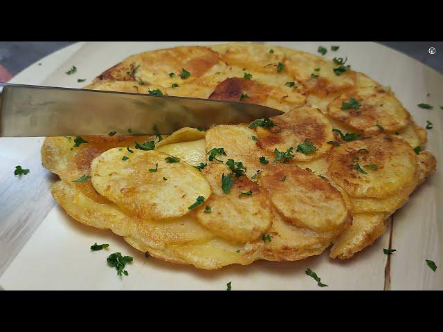 Quick & Easy Dinner Idea - Cheesy Fried Potatoes Recipe