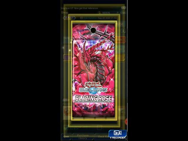 ###821 Pack Opening - Blazing Roses Duel Links *Yu-Gi-Oh* (Darkworldfanatic)