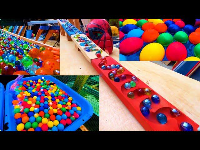 30 types of marble run ASMR healing special compilation