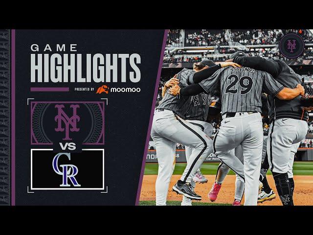 Rockies vs. Mets Game Highlights (5/31/25) | MLB Highlights