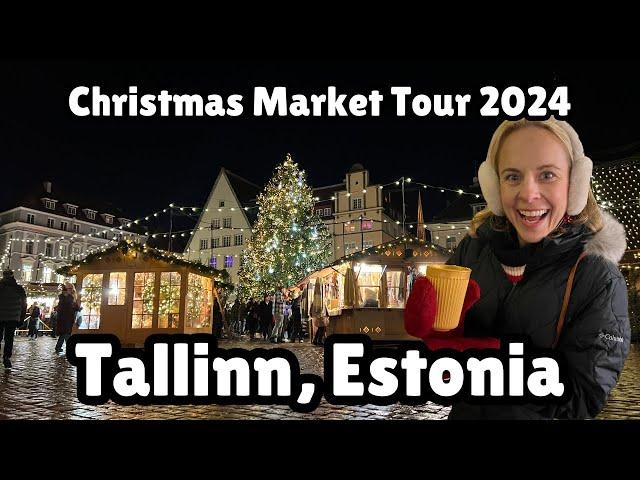 Americans visit Tallinn Estonia Christmas Market