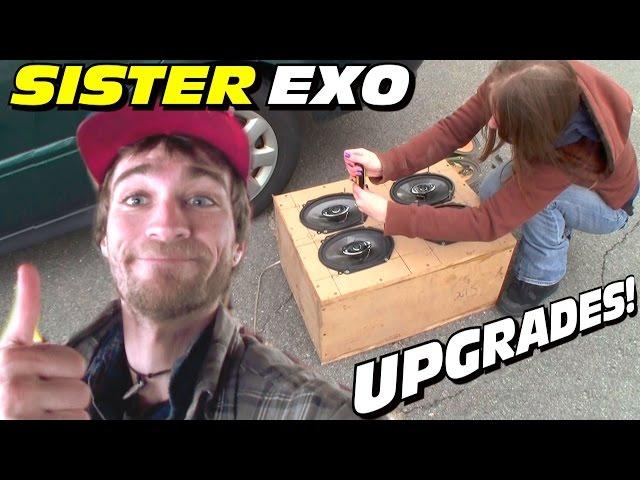 Sister EXO Gets BETTER Speakers & LOTS of Car Audio Updates w/ KMASHI FREEBIES!!!