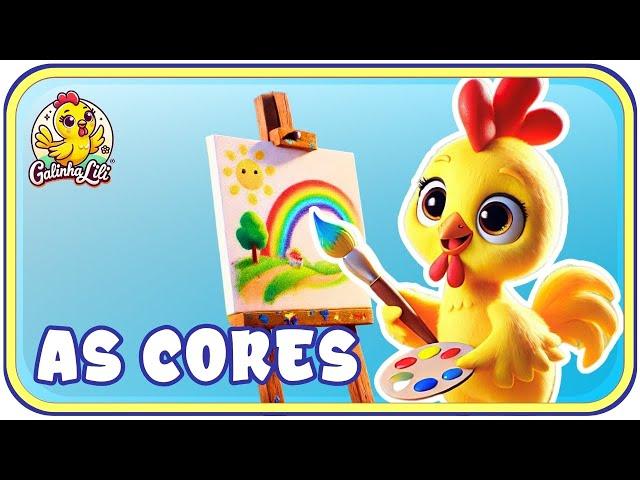 Aprenda as Cores em Inglês com Galinha Lili | Aprenda Brincando | Galinha Lili