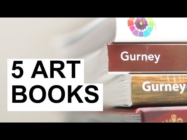 My 5 Favorite Art Books ️  Best Books For Artists 