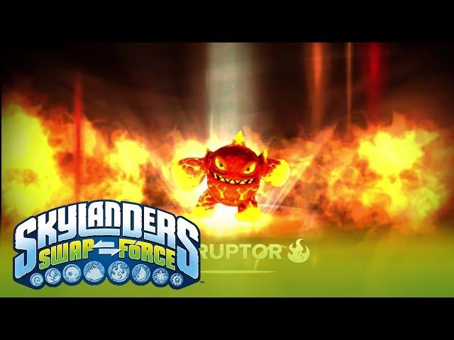 Meet the Skylanders: Lava Barf Eruptor l SWAP Force l Skylanders