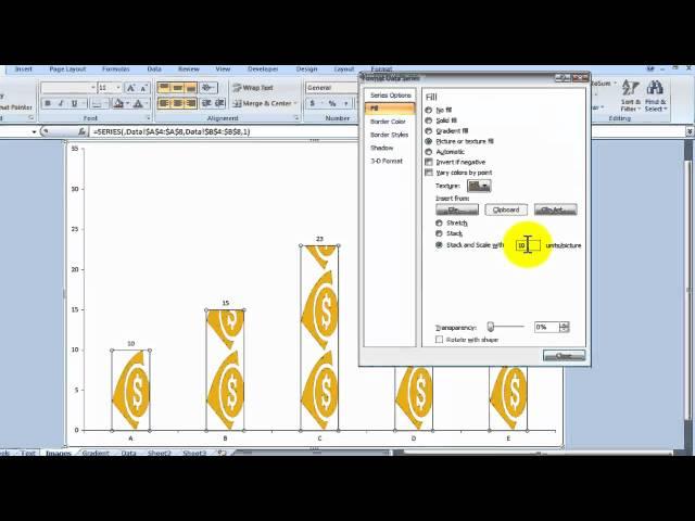 Tips for making your Excel Chart more interesting