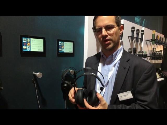 AKG Foldable Studio Headphones at Prolight + Sound 2017