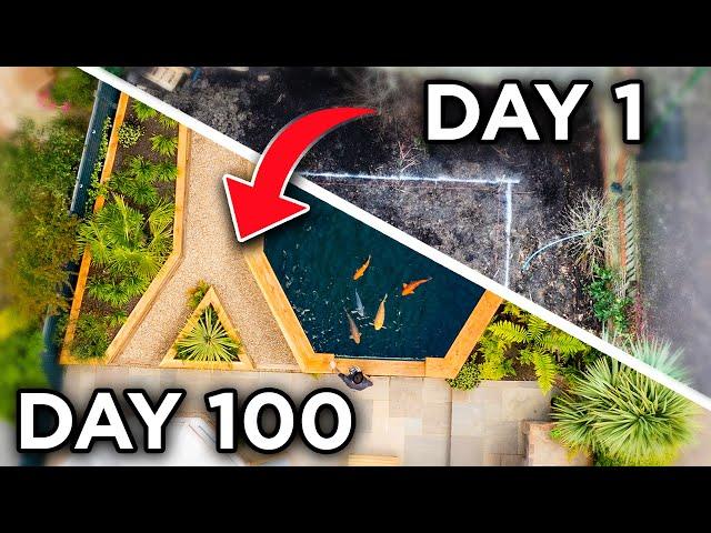 Building a MASSIVE Koi Fish Pond! (Start to Finish)